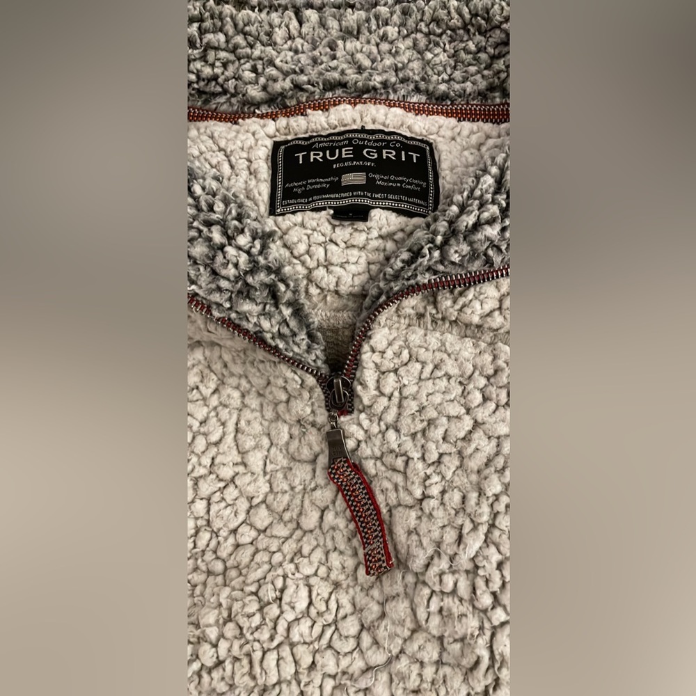 True Grit 1/4 zip sweatshirt